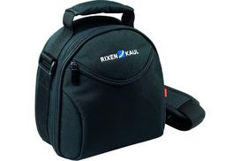 Krepšys ant dviračio vairo KLICKfix Smile juodas 200*120*210mm 3,5L