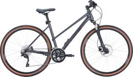 Dviratis 28" Bulls Cross Mover trapez 30g pilkas