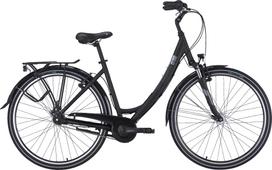 Dviratis 28" Pegasus Piazza 8g wave juodas