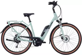 Dviratis 28" elektrinis Pegasus Solero E9 Sport CX  trapez BOSCH Sistema 400wh melsvas