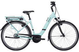 Dviratis 28" elektrinis Pegasus Solero E8R wave BOSCH Sistema 500wh melsvas