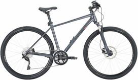 Dviratis 28" Bulls Cross Mover vyr. 30g pilkas