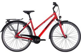 Dviratis 28" Pegasus Solero SL 8 trapez 8g raudonas