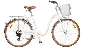 Dviratis 26  CLASSIC COMFORT 7 26  26  white classic