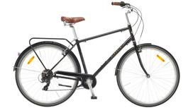 Dviratis 28  CLASSIC DELUXE 7 MEN ALU EQ 28  black classic