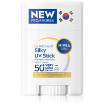 NIVEA SUN Silky UV Stick apsaugos nuo saulės pieštukas SPF 50+ 15 g