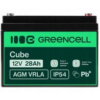 Green Cell Cube AGM VRLA 12V 28Ah