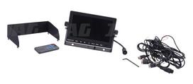 JAG97-0053 Laidinis monitorius 7\", 800x480, 16:9, 12-24V, 4 vaizdo įėjimai, 1 garso įvestis, SD kortelės lizdas