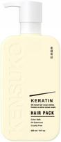 Kaukė plaukams KENSUKO Keratin Hair Pack KEN196097, sausiems, pažeistiems plaukams, 400 ml