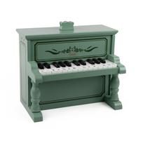 Classic World žalias medinis pianinas