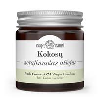 KN ekologiškas, nerafinuotas šviežių kokosų aliejus