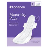 Lansinoh ypač sugeriantys paketai (L): 0-2 savaites po gimdymo Extra Absorbent, 10 vnt