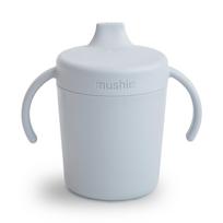 Mushie puodelis su snapeliu Cloud, pilkas