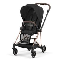 Vežimėlis CYBEX MIOS V3 Sepia Black, juodas