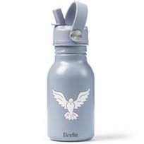 Elodie Details nerūdijančio plieno gertuvė su šiaudeliu Free Bird, mėlyna