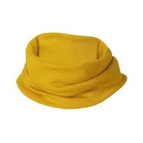 Engel ekologiškos merino vilnos ir šilko vaikiškas šalikas (kaklo mova) Saffron, šafrano spalvos