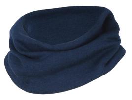 Engel ekologiškos merino vilnos ir šilko vaikiškas šalikas (kaklo mova) Navy Blue, mėlyna