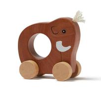 Kid's Concept medinė stumdoma mašinėlė - mamutas Neo