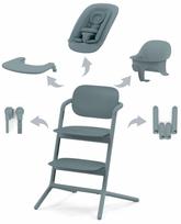 Cybex gultukas - maitinimo kėdutė Lemo 4in1 Set Stone Blue, mėlyna