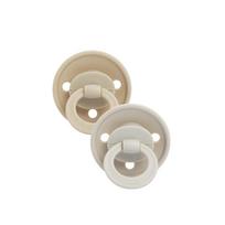 Elodie Details lateksiniai čiulptukai 0-6 mėn. Binky Bundle - Pure Khaki, chaki spalvos, 2vnt