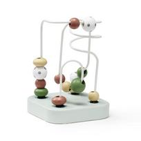 Kid's Concept mini veiklos žaislas - karoliukų labirintas Edvin, žalias