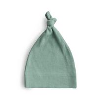 Mushie briaunota naujagimio kepuraitė Roman Green, žalsva