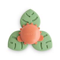 Mushie prilimpantis sukamasis žaislas Spinner Dino