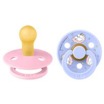 BIBS x Moomin Colour čiulptukai Dreaming - Baby Pink mix, 2 vnt, įvairių dydžių