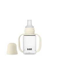 BIBS buteliukas - gertuvė su snapeliu Ivory, baltas