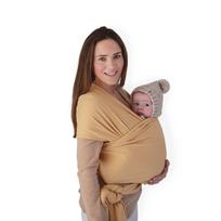 Mushie nešioklė Baby Wrap Mustard Melange, garstyčių spalvos