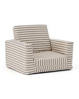 Kid's Concept sulankstomas vaikiškas fotelis Stripe