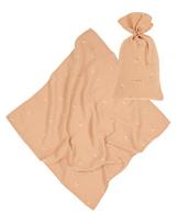 Nobodinoz dvigubo muslino pledukas WABI-SABI POWDER PINK BLOSSOM