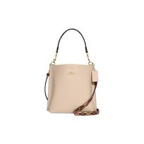 Coach Mollie kibiro formos rankinė su centriniu skyriumi užtrauktuku Moteriška peties rankinė Dramblio kaulo spalvos CB901-IMOQY Basic Set (Bag+Dust Bag)