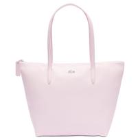 Lacoste logotipas Atsegamas PVC pirkinių krepšys Moteriški pirkinių krepšiai Rožinis NF2037PO-Q49 Pink