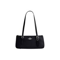 Coach Asher 34 Madinga petinė rankinė Moteriška petinė rankinė Juoda CBJ05-SVBK Basic Set (Bag+Dust Bag)