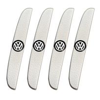 For Volkswagen Car Door Anti-Collision Emblem Sticker Rubber Bumper Strip For VW Volkswagen Jetta MK5 Golf Passat 3B7 601 171 Ca