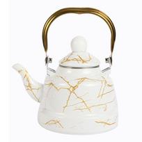 European Style Enamel Tea Kettle Enamel Tea Pot Exquisite Water Kettle  Home 1.1L-Style 11