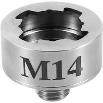 X Lock adapteris su M14 arba 5/8-11 sriegiu, pagamintas iš 304 nerūdijančio plieno, X-LOCK keitiklis kampiniam šlifuokliui, pjovimo diskui, deimantiniam grąžtui