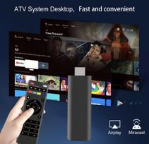 Išmaniojo (Smart TV) ir televizoriaus priedas Internetinio srauto adapteris į televizorių