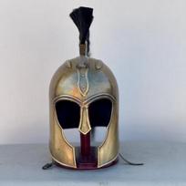Medieval Troy Achilies Helmet Brad Pitt Helmet Larp Costume Cosplay Roleplay
