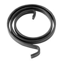 10 vnt. 33 mm atsarginė spyruoklė durų rankenai, rankenėlei, svirčiai, fiksatoriui, vidinei spiralinei, remontiniam velenėliui, užraktui, sukamajai spyruoklei, plokščio skerspjūvio laidui Black 10PCS