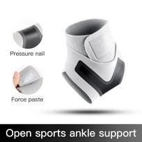 1PC Elastic Ankle Brace Support Strap Breathable Compression Anti Sprain Foot Protection Bandage for Sports Safety left foot-S