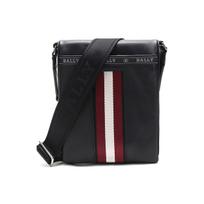 Bally dryžuota odinė rankinė per petį vyriškos rankinės Juoda HUYA-10 Basic Set (Bag+Dust Bag)