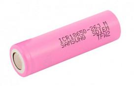 18650 Samsung ICR18650-26JM 2600mAh akumuliatorius