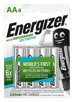 Energizer Extreme 2300 mAh AA HR6 1.2V įkraunamos baterijos 4vnt