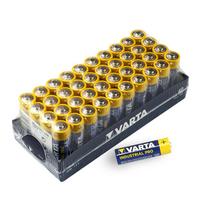 Varta Industrial AA LR6 baterijos, 40vnt