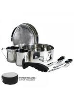 Turistinių puodų ir indų rinkinys Laken St. Steel Cooking Set 2 p. 20 cm