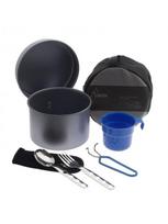 Turistinių puodų ir indų rinkinys Non Stick Aluminium Cooking Set 1,25 L