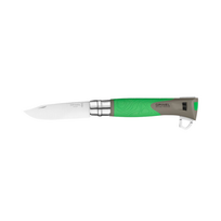 Peilis Opinel Explore Nr.12 su pincetu erkėms ištraukti - Žalia
