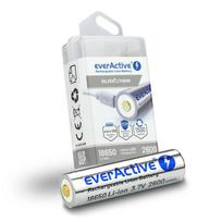 EverActive 18650 3,7 V Li-ion 2600 mAh mikro USB baterija su dėžute